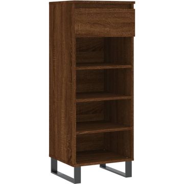 vidaXL-Schoenenkast-40x36x105-cm-bewerkt-hout-bruin-eikenkleur