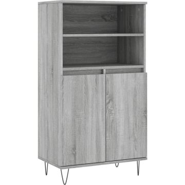 vidaXL-Hoge-kast-60x36x110-cm-bewerkt-hout-grijs-sonoma-eikenkleurig