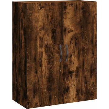 vidaXL-Wandkast-69,5x34x90-cm-bewerkt-hout-gerookt-eikenkleurig