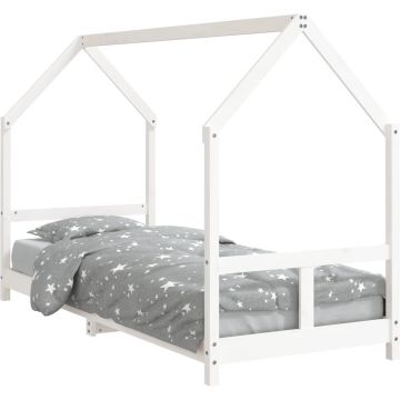 vidaXL-Kinderbedframe-80x200-cm-massief-grenenhout-wit