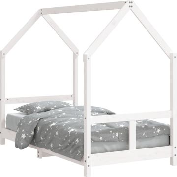 vidaXL-Kinderbedframe-80x160-cm-massief-grenenhout-wit