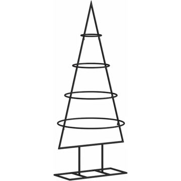 vidaXL-Kerstdecoratie-kerstboom-60-cm-metaal-zwart