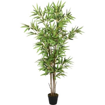 vidaXL-Kunstplant-bamboe-552-bladeren-120-cm-groen