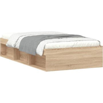 vidaXL-Bedframe-sonoma-eikenkleurig-90x190-cm