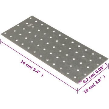 vidaXL-Platen-geperforeerd-20-st-2-mm-240x100-mm-gegalvaniseerd-staal