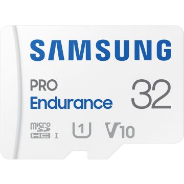 Samsung Pro Endurance - MicroSD-kaart - 32 GB - Class 10, U1 - voor IP-camera en dashcam