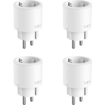 TP-Link Tapo P115 - Mini Slimme Stekker - Smart Plug - Wifi Stopcontact - Energiebewaking - 4 pack