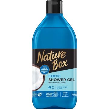 Nature Box - Natural Shower Gel Coconut Oil (Shower Gel) 385 ml - 385ml