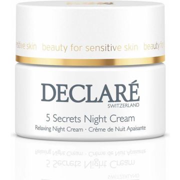 Nachtcrème Declaré 5 Secrets Verzachtend (50 ml)