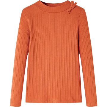 vidaXL-Kindershirt-met-lange-mouwen-104-oranjebruin