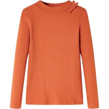 vidaXL-Kindershirt-met-lange-mouwen-92-oranjebruin