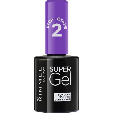 Rimmel London Super Gel Nagellak Stap 2 Top Coat - 00 Transparant