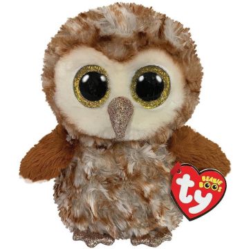 Ty - Knuffel - Beanie Boos - Percy Owl - 15cm