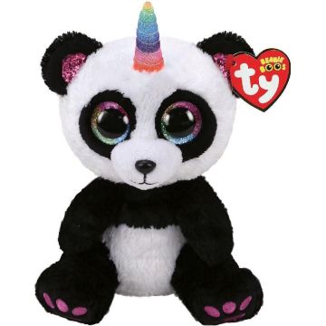 Ty - Knuffel - Beanie Buddy - Paris Panda - 24cm