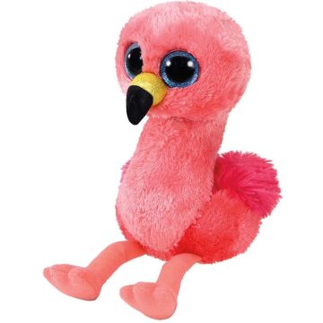 Ty - Knuffel - Beanie Boos - Gilda Flamingo - 15cm - 21,50 cm