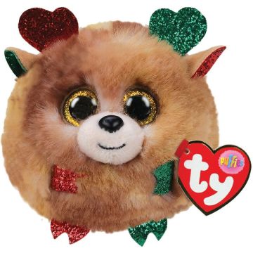 Ty Teeny Puffies - Christmas Reindeer - 10 cm