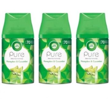 Air Wick Honeydew &amp; Cucumber - Voordeelverpakking 3 x 250 ml