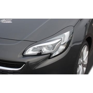 RDX Racedesign Koplampspoilers Opel Corsa E 2014- (ABS)