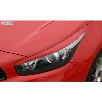 RDX Racedesign Koplampspoilers Kia Cee'd &amp; Pro Cee'd JD 2012- (ABS)