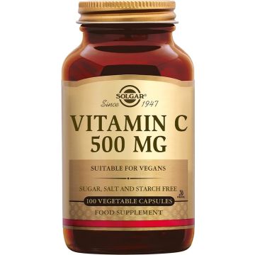 Vitamin C Solgar 500 mg (100 Capsules)