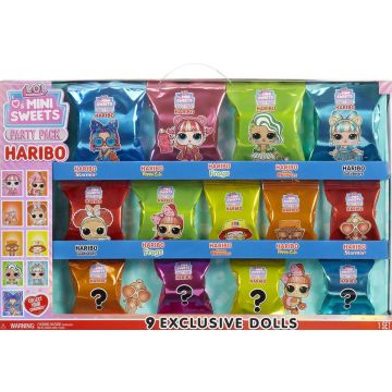 L.O.L. Surprise! Loves Mini Sweets X Haribo Party Pack - Minipop