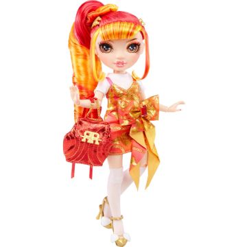 Rainbow High Junior High Special Edition Doll - 23 cm - Laurel De'Vious - Oranje - Modepop