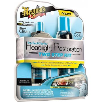 Meguiars Perfect Clarity Headlight Restoration Kit - 236 ml - Autowax