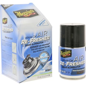 Meguiars G16602 Luchtverfrisser - Sweet Summer Breeze - Verwijderen van vieze geuren - Luchtverfrisser