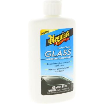 Meguiar's Perfect Clarity Glass Polishing Compound - Autoruitreiniger - 236ml - Effectieve reiniging