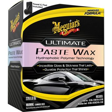 Meguiar's Ultimate Paste Wax - Polijstmiddel - 226g - Autowax - Extra bescherming en glans