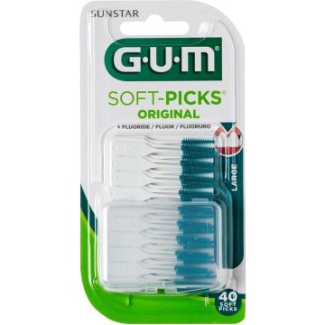 Gum Soft Picks Large - 40 st - Rager