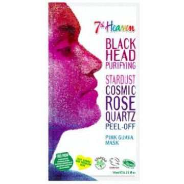 7th Heaven Stardust Cosmic Rose Quartz Peel-off Mask 10 Ml