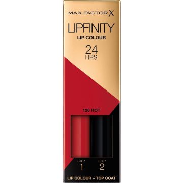 Max Factor Lipfinity Lip Colour Lippenstift - 120 Hot