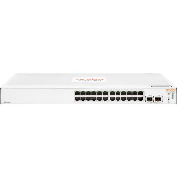 Hewlett Packard Enterprise Aruba Instant On 1830 24G 2SFP Managed L2 Gigabit Ethernet (10/100/1000) 1U