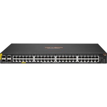 Hewlett Packard Enterprise Aruba 6000 48G Class4 PoE 4SFP 370W Managed L3 Gigabit Ethernet (10/100/1000) Power over Ethernet (PoE) 1U