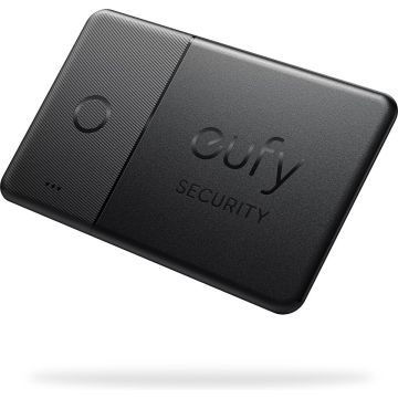 eufy Security - SmartTrack Link (Black, 2-Pack) - Android not supported - Works with Apple Find My (iOS only) - Key Finder, Bluetooth Tracker for Earbuds and Luggage, Phone Finder - Water Resistant