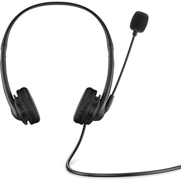 HP - Bedrade Stero Headset - 3.5 mm - Zwart