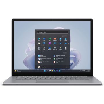 Microsoft Surface Laptop 5 i7-1265U Notebook 38,1 cm (15") Touchscreen Intel® Core™ i7 16 GB LPDDR5x-SDRAM 512 GB SSD Wi-Fi 6 (802.11ax) Windows 11 Pro Platina