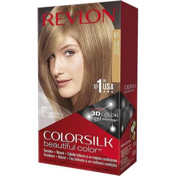 Haarkleur Zonder Ammoniak Colorsilk Revlon Donkerblond