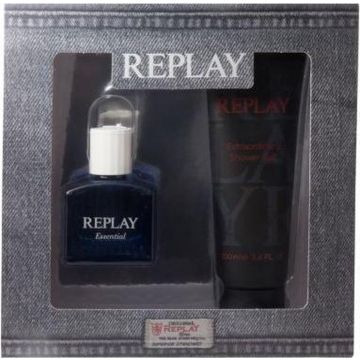 Replay Essential For Him 3 Piece Gift Set: Eau De Toilette 30ml - Shower Gel 100ml