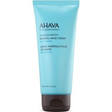 AHAVA Mineraal Handcrème - Zorgt voor Gladde &amp; Soepele Handen | Verzachtend &amp; Kalmerend | Anti-Uitdroging | Huid Crème voor Mannen &amp; Vrouwen | Moisturizer voor Droge Handen | Sea-Kissed Geur - 100ml