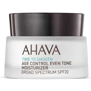 AHAVA Hydraterende créme – Verheldert en egaliseert de huid – Anti Rimpel – VEGAN – Alcohol- en parabenenvrij – SPF20 – 50ml