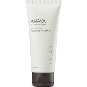 AHAVA Modder exfoliator – Exfolieert – Voor een helderende en frissere huid – VEGAN – Alcohol- en parabenenvrij – Parfumvrij – 100mL