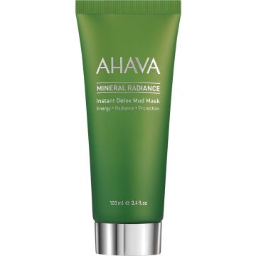 AHAVA Mineraal detox moddermasker - Verbetert de energie en de uitstraling van de huid - Hydrateert en maakt de huid zacht - VEGAN – Alcohol- en parabenenvrij – 100ml