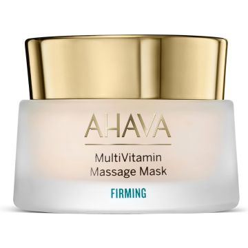 AHAVA MultiVitamine verstevigende massage Masker - Verstevigd en hydrateert de huid - Bevat vitamine B, C en D - VEGAN - Alcohol- en parabenenvrij - 50ml
