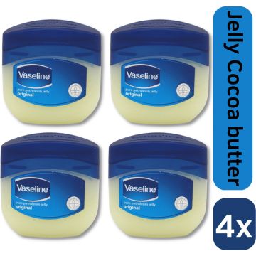 Vaseline Petroleum Jelly Original 50ml - Set 4 stuks