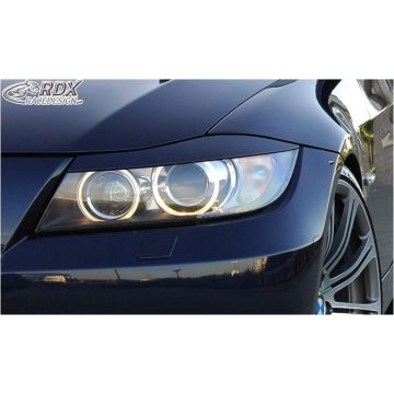 RDX Racedesign Koplampspoilers BMW 3-Serie E90/E91 Sedan/Touring incl. Facelift (ABS)