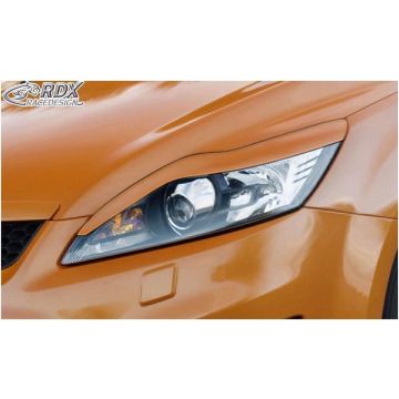 RDX Racedesign Koplampspoilers Ford Focus II Facelift 2008-2011 (ABS)
