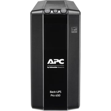 APC Back-UPS PRO BR650MI - Noodstroomvoeding, 6x C13 uitgang, USB, 650VA