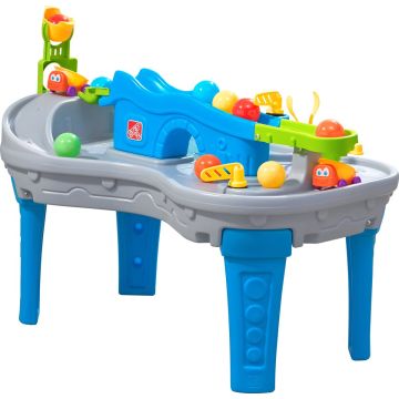 Step2 Ball Buddies Truckin’ &amp; Rollin’ Speeltafel met Ballen voor kinderen - Kinder speelgoed van kunststof met accessoires incl. ballen